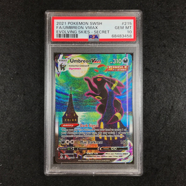 Cómo se gradúan las cartas Pokémon en PSA