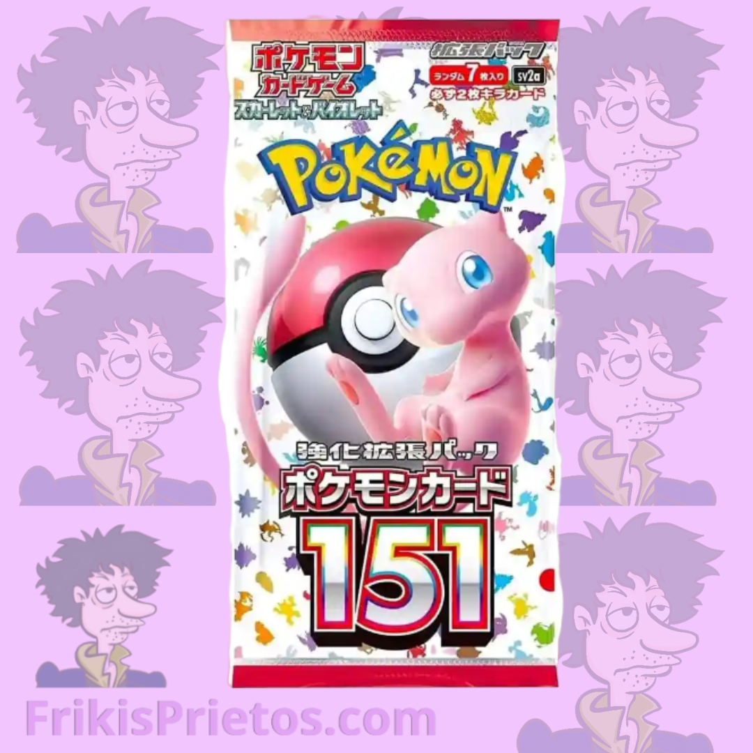 Pokemon 151 booster pack japones sindicato de frikis prietos