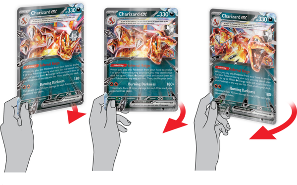 Charizard ex special collection carta lenticular frikis prietos