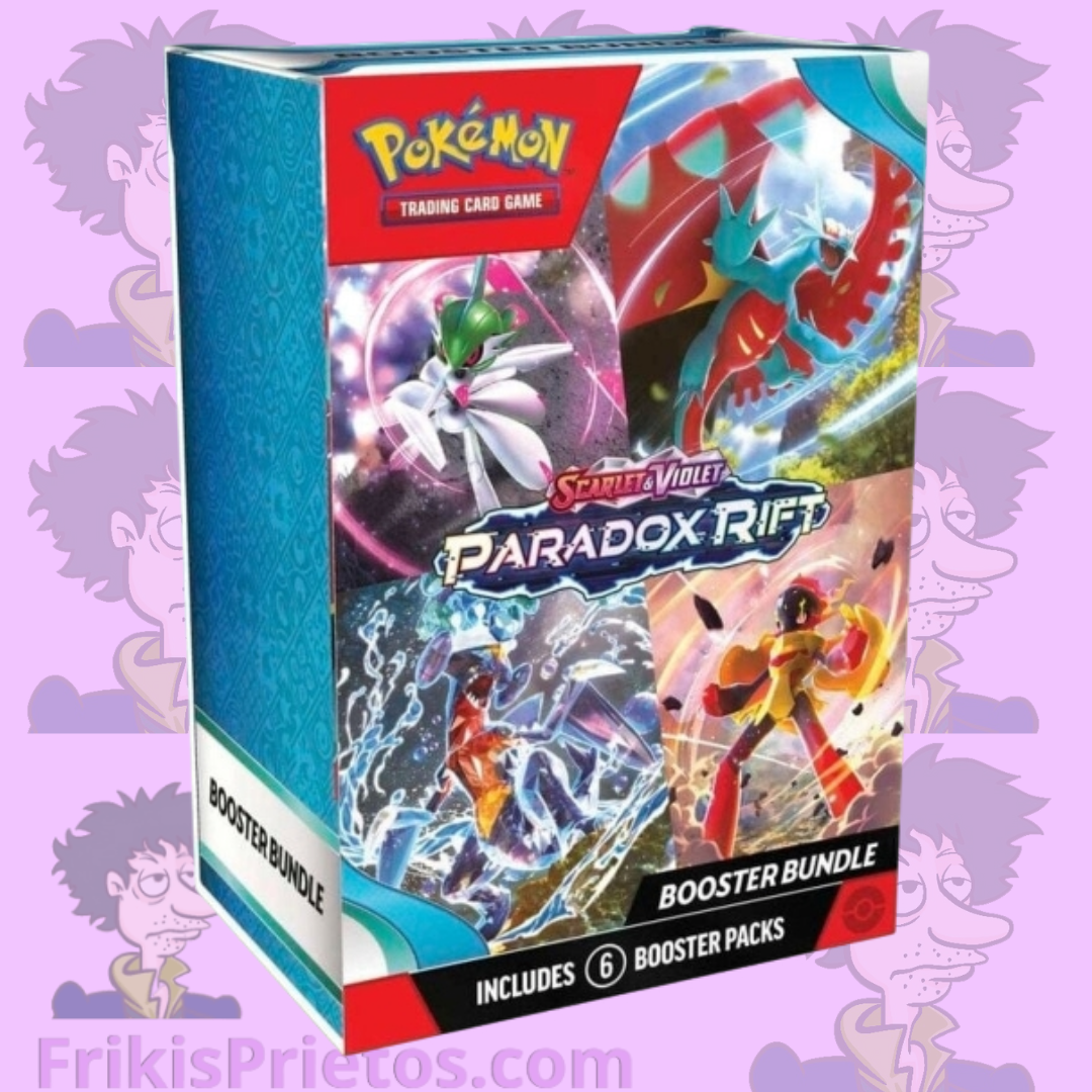 Pokemon Paradox Rift Booster Bundle inglés Frikis Prietos México
