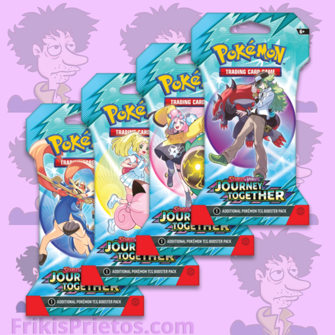 PREVENTA - Pokemon Scarlet & Violet - Journey Together - Sleeved Booster Pack (Ingls) Sindicato de Frikis Prietos PREVENTA - Pokemon Scarlet & Violet - Journey Together - Sleeved Booster Pack (Ingls) Sindicato de Frikis Prietos