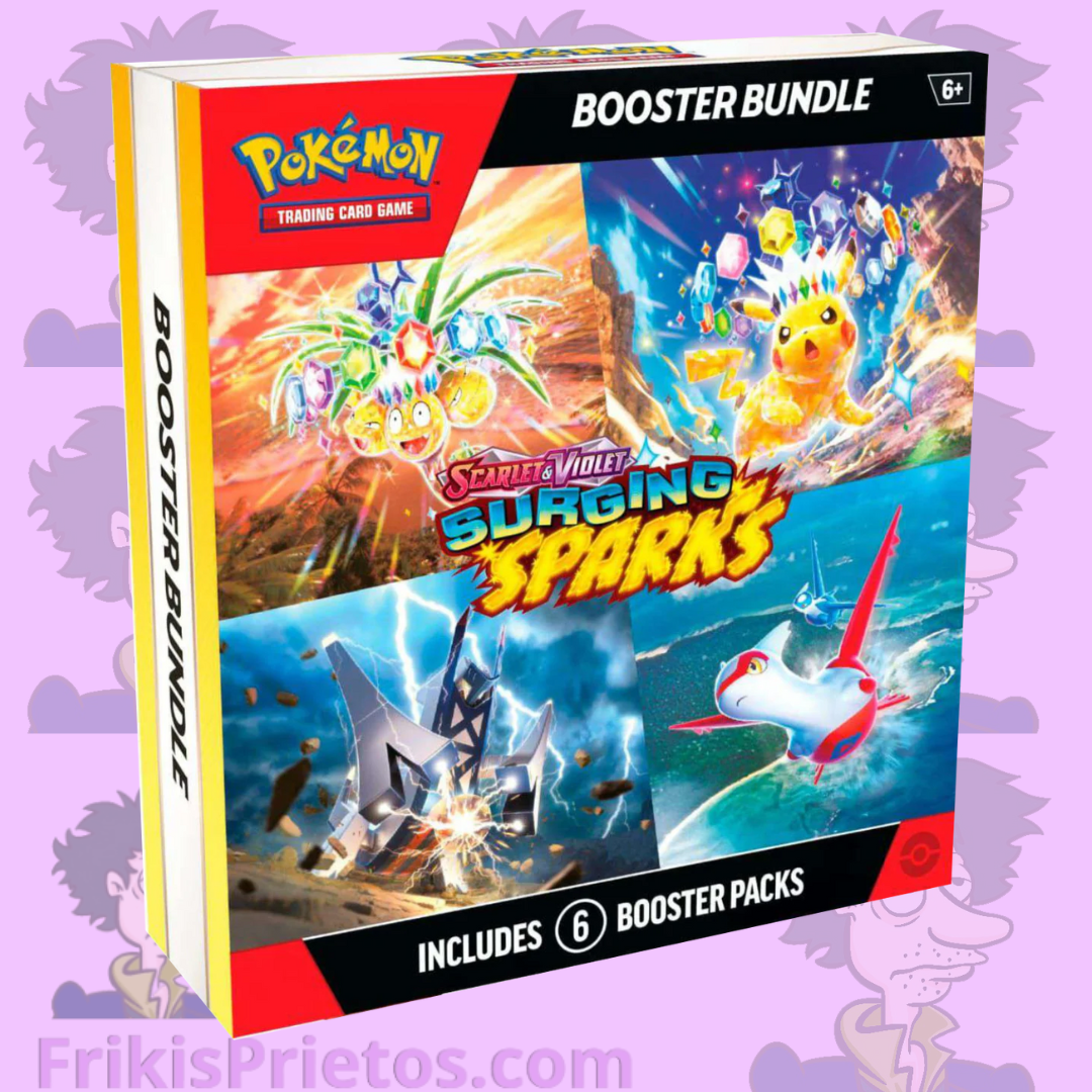 Pokemon Surging Sparks Booster Bundle Ingles Sindicato Frikis prietos