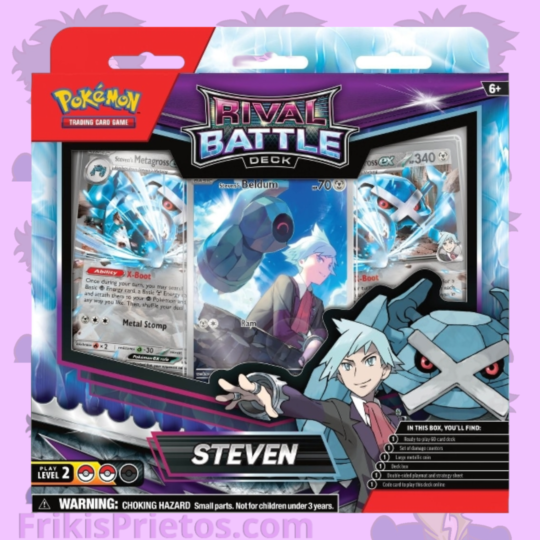 Pokemon Rival Battle Deck - Steven (Inglés)