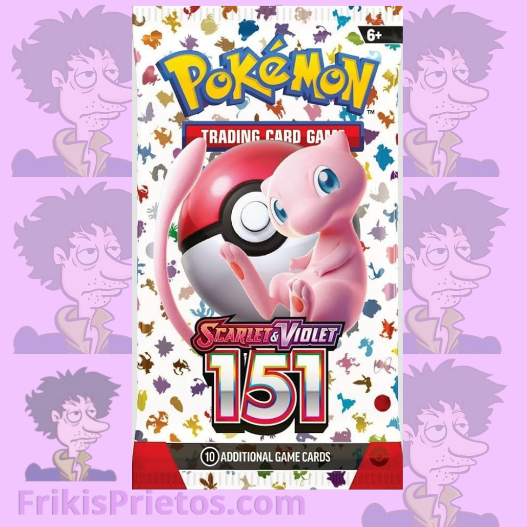 Pokemon Scarlet & Violet - 151 - Booster Pack (Inglés) - Sindicato de Frikis Prietos