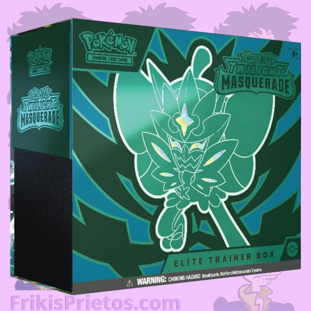 Pokemon Twilight Masquerade Elite Trainer Box Ingles Frikis prietos mexico
