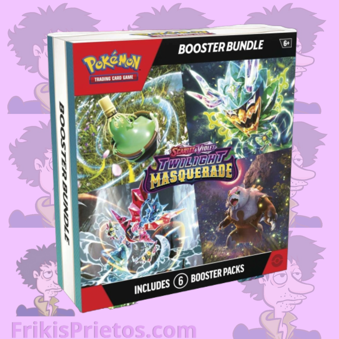 Pokemon Scarlet & Violet -Twilight Masquerade- Booster Bundle Sindicato de Frikis Prietos Pokemon Scarlet & Violet -Twilight Masquerade- Booster Bundle Sindicato de Frikis Prietos