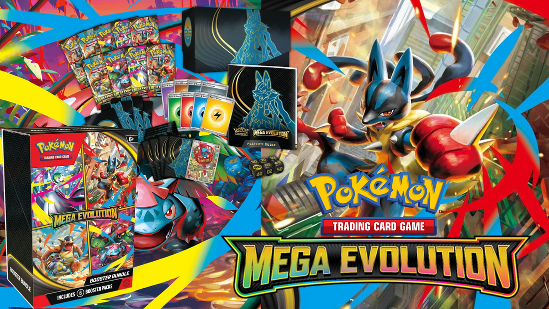 Preventa Mega Evolution Pokemon TCG Sindicato de Frikis Prietos Preventa Mega Evolution Pokemon TCG Sindicato de Frikis Prietos