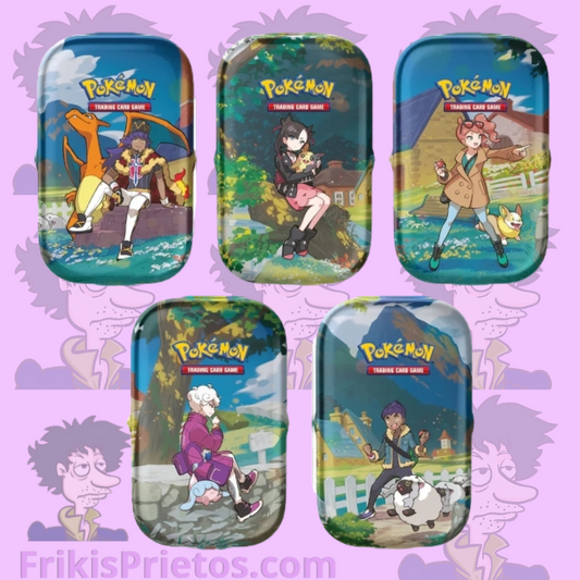 Pokemon Scarlet & Violet - Crown Zenith - Mini Tin Set con 5 (Español)