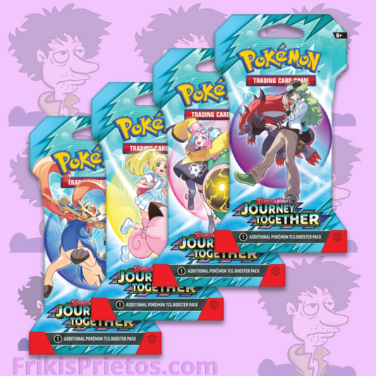 PREVENTA - Pokemon Scarlet & Violet - Journey Together - Sleeved Booster Pack (Inglés)