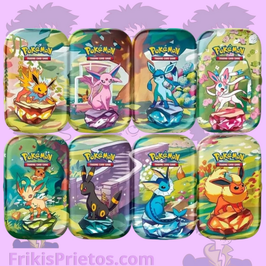 Pokemon Scarlet & Violet - Prismatic Evolutions - Mini Tin Display (Español)