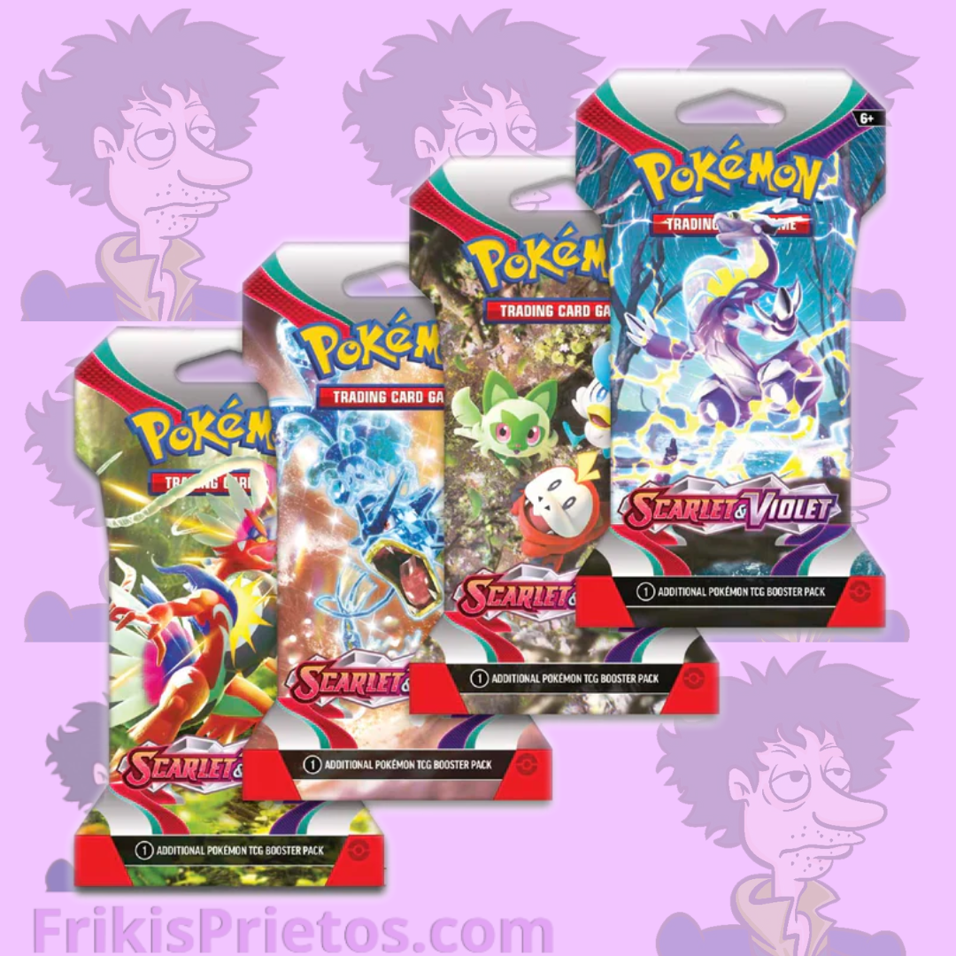 Pokemon Scarlet & Violet - Base set - Sleeved Booster Pack (Inglés)