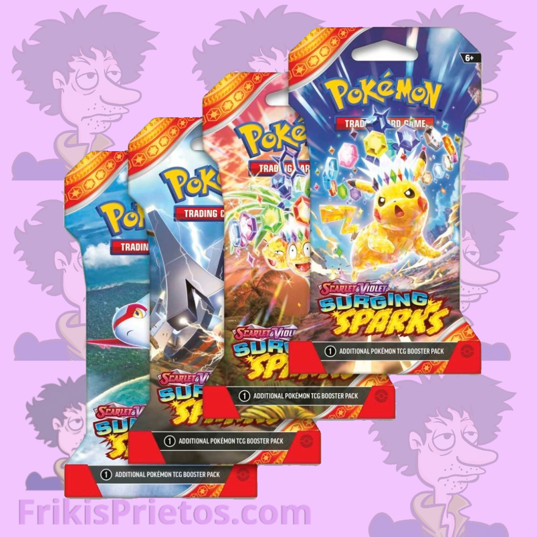 Pokemon Scarlet & Violet - Surging Sparks - Sleeved Booster Pack (Inglés)