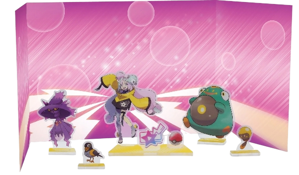 Pokemon Bellibolt ex premium collection contenido caja acrilicos stand frikis prietos