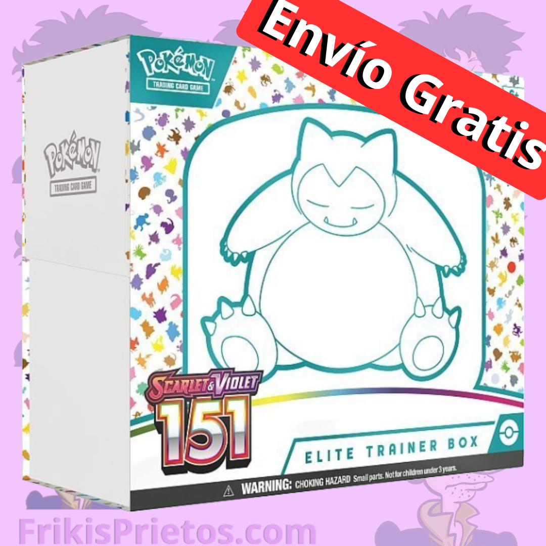 Pokemon Elite trainer box 151 ingles sindicato de frikis prietos