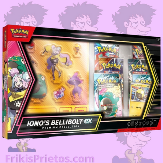 Pokemon Iono Bellibolt ex Premium collection frikis prietos mexico