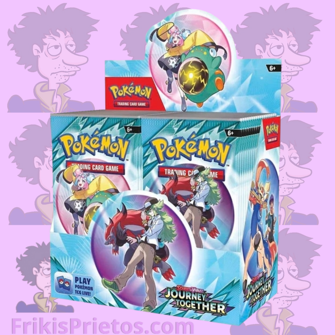 Pokemon Scarlet & Violet - Journey Together - Enhanced Booster Box (Ingls) Sindicato de Frikis Prietos Pokemon Scarlet & Violet - Journey Together - Enhanced Booster Box (Ingls) Sindicato de Frikis Prietos