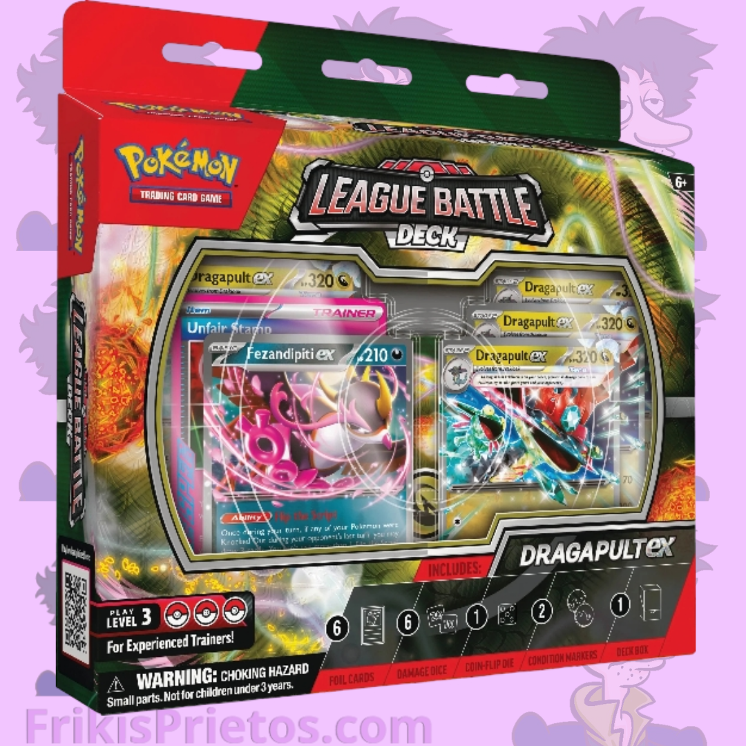 Pokemon League Battle Deck Dragapult ex ingles Sindicato de frikis prietos mexico
