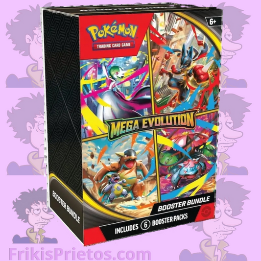 Pokemon Mega Evolution Booster Bundle Ingles frikis prietos mexico