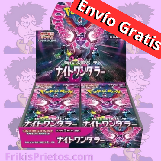 Pokemon Night Wanderer Booster Box Japonesa Sindicato de Frikis Prietos