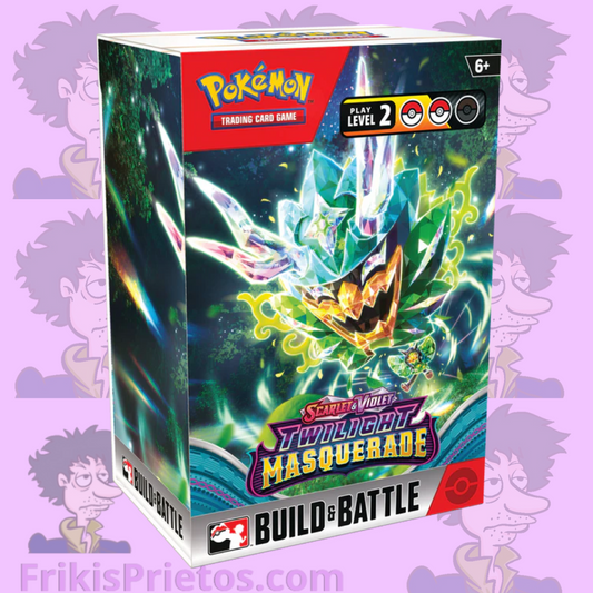 Pokemon Twilight Masquerade Build & Battle Ingles Frikis Prietos
